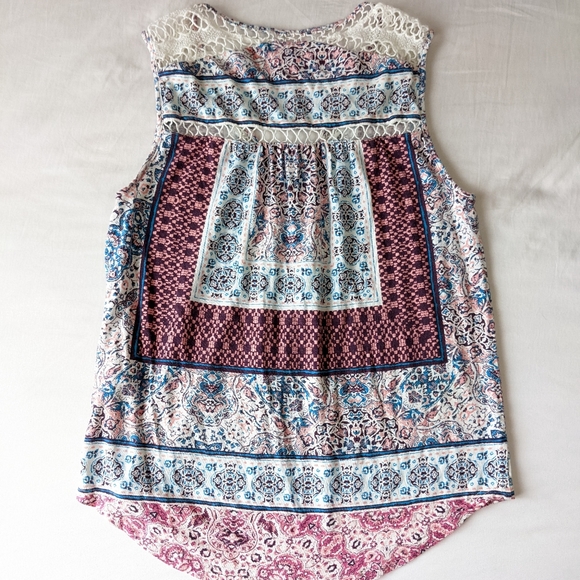 Lucky Brand Sleeveless Boho Top - Picture 4 of 7